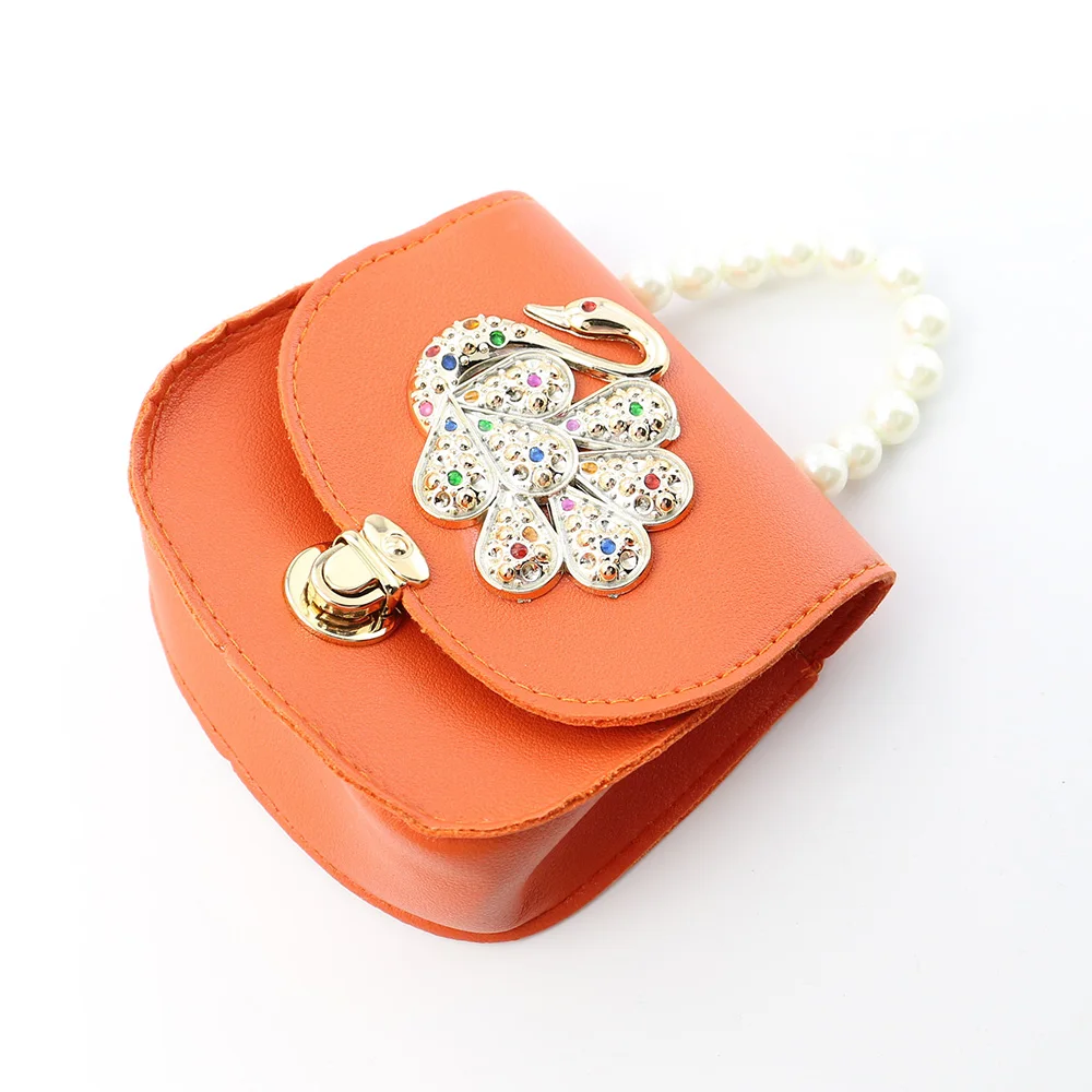Wholesale Cheap Synthetic Leather Mini Kids Bags Small Girl Handbag for Women