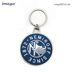 Factory Manufacturer High Quality Customized New Fashion Metal Keychain Key Ring