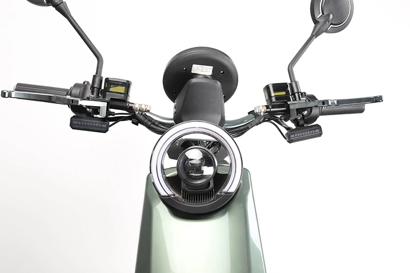 Fashionable and minimalist electric scooter 800w 48v light electric moped adult electric motorcycle