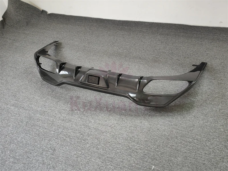 Used for BMW 8 Series G14 G15 G16 AC style 3K style true carbon fiber rear diffuser body kit