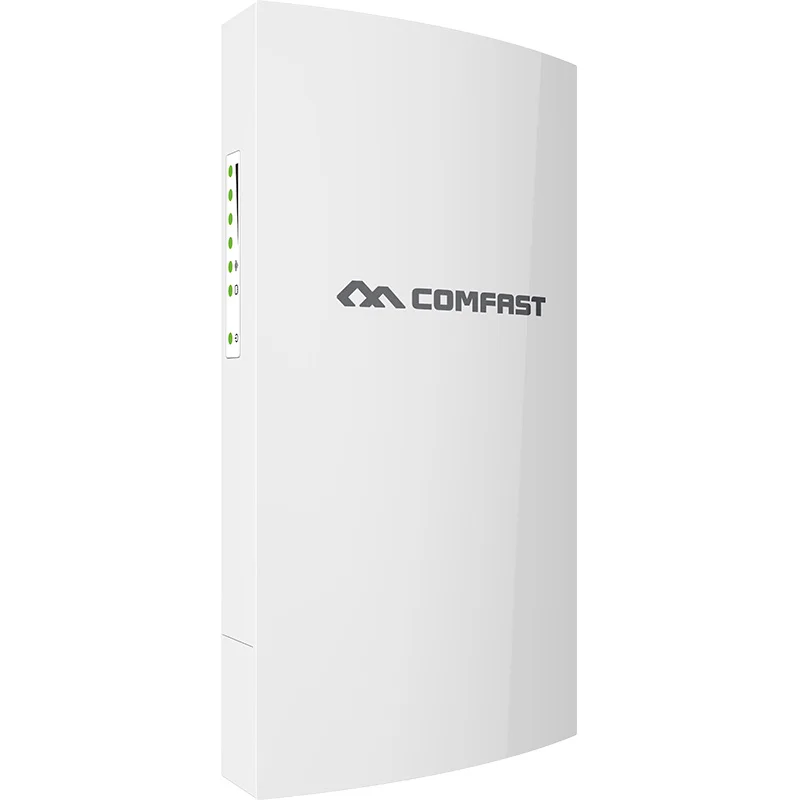 COMFAST Wall-mounted/Pole-mounted Outdoor Wireless CPE Bridge CF-E130N V2 300Mbps 2.4GHz Support 1 km stable transmission CPE