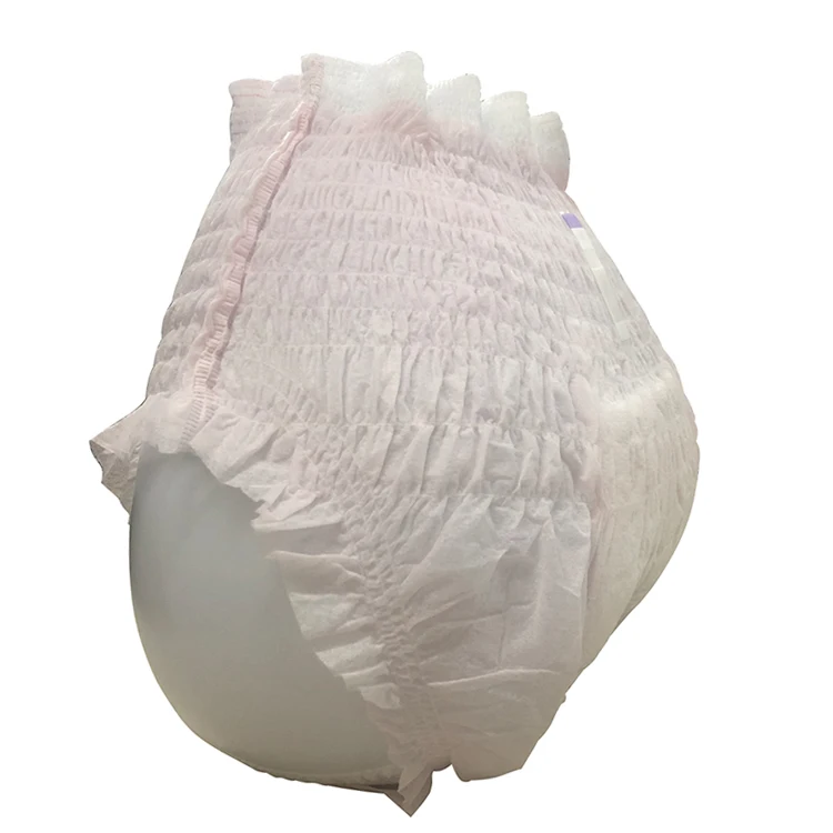 
Colored Disposable Biodegradable Ultra Thick Fluff Adult Diaper 