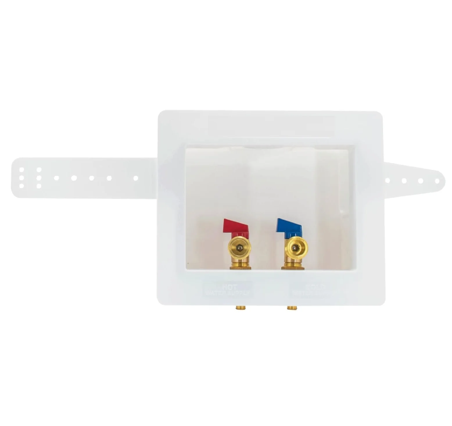 1/2 Inch Crimp PEX Connection x 3/4 Inch MHT Brass Plumbing Fittings Double Drain Safety Valves Washing Machine Laundry Machine