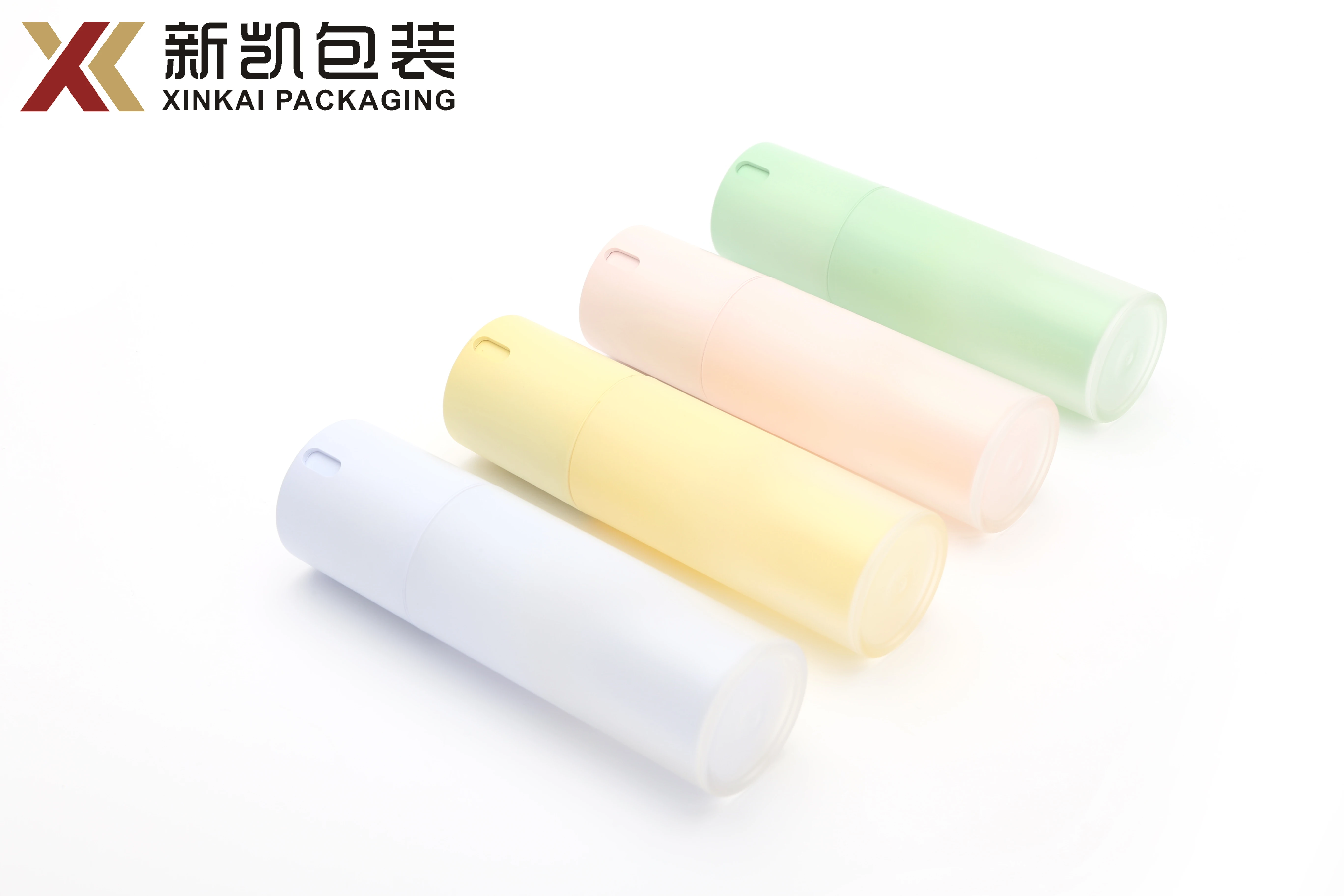 Cosmetic Twist Airless Pump Bottle 15ml 30ml 50ml Acrylic Twist Lotion Pump Bottle Frosted Vaccum Pump Bottle