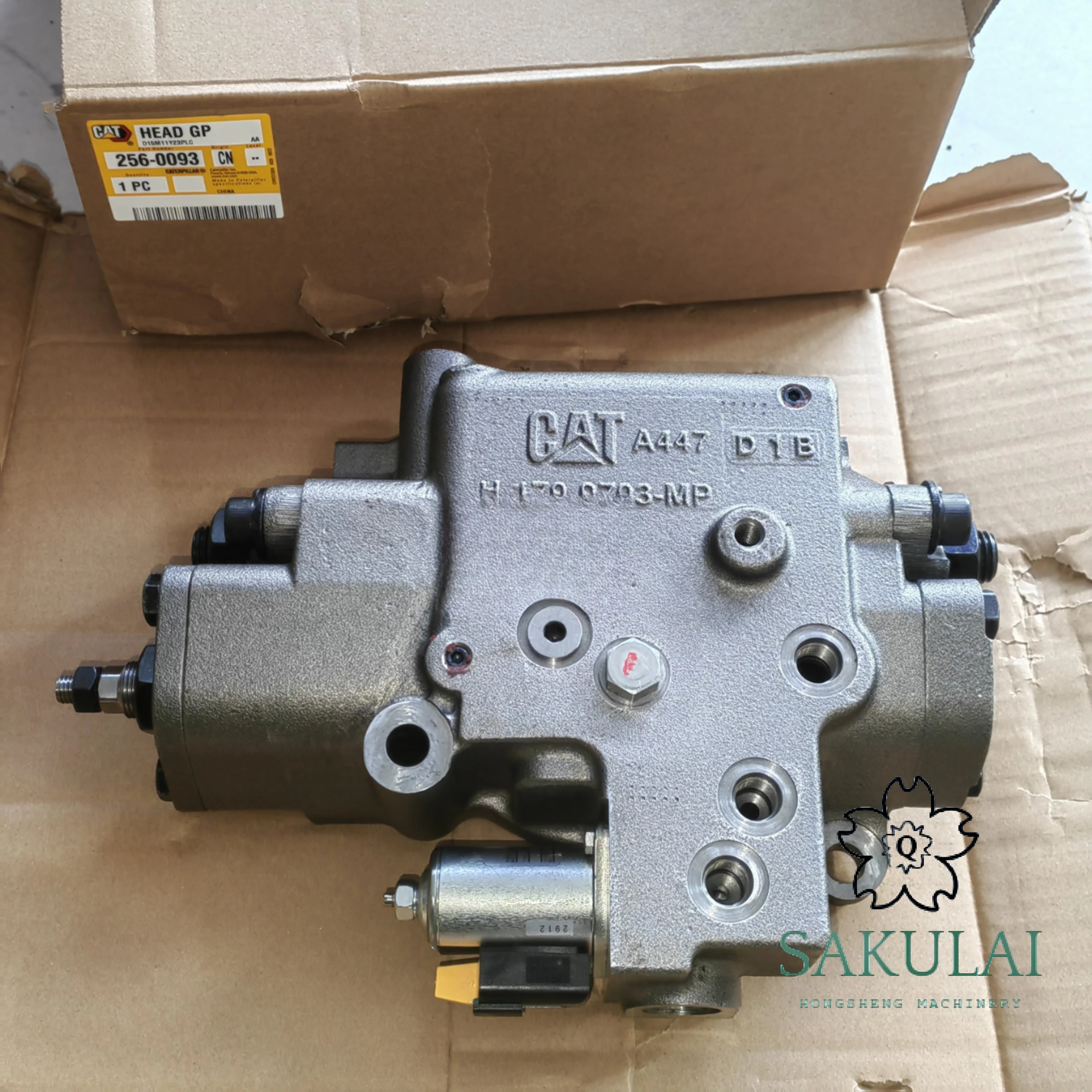 New Original E320C 320C Excavator Hydraulic Pump Regulator 256-0093 Engine Parts for Caterpillar