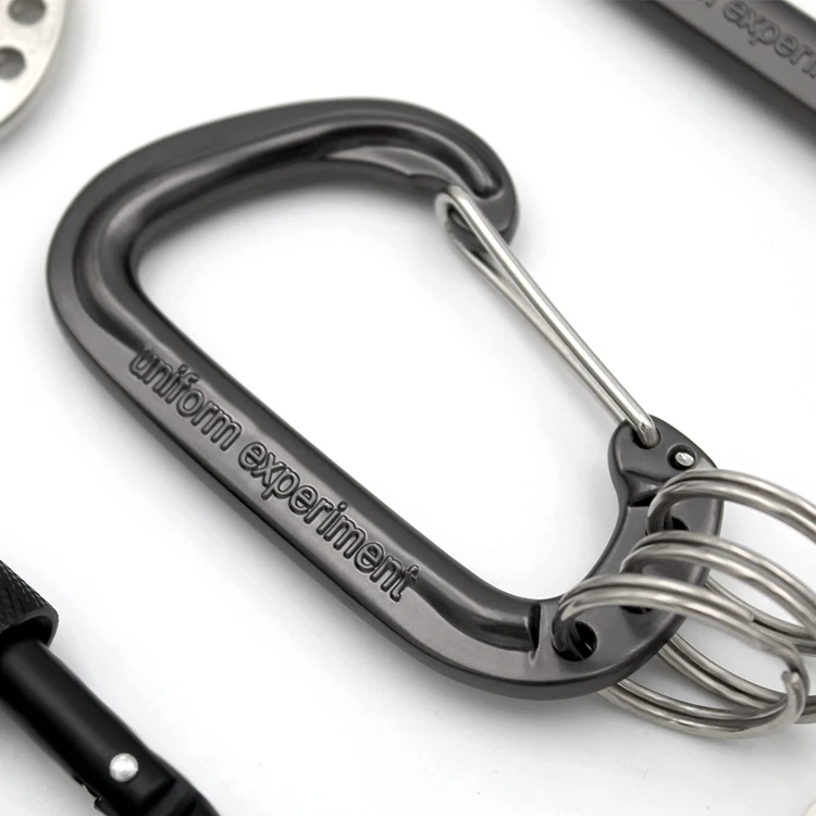 Wholesale Home Keys And Diy Crafts Metal Key Chain Custom 3d Mini Stainless Steel Keychain Accessories
