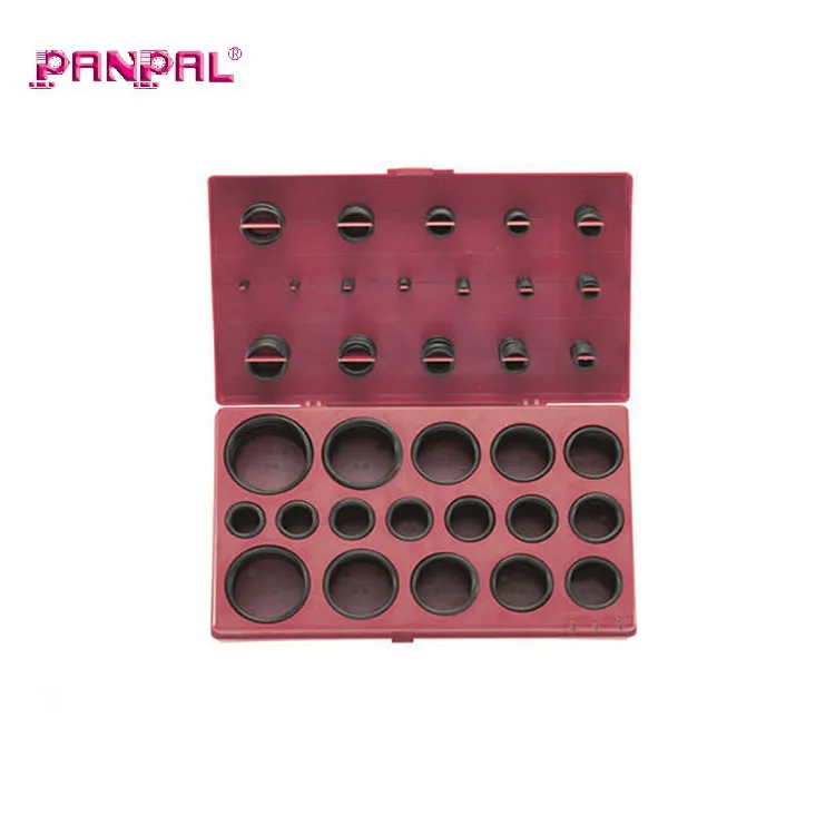 Ассортимент уплотнительных колец 419 шт. резиновое черное уплотнительное кольцо в комплекте стандартный размер