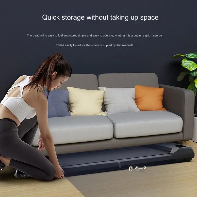 Treadmills Machine For Home Electric Ultra-Quiet Large Screen Foldable Electric  Small Cheap Folding walking Pad Treadmill