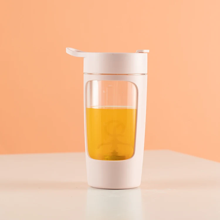Protein Powder Mixer Shaker Cup Electric Portable Bottle for Coffee with USB Rechargeable and Milk Vortex Mixing Shakes Cups