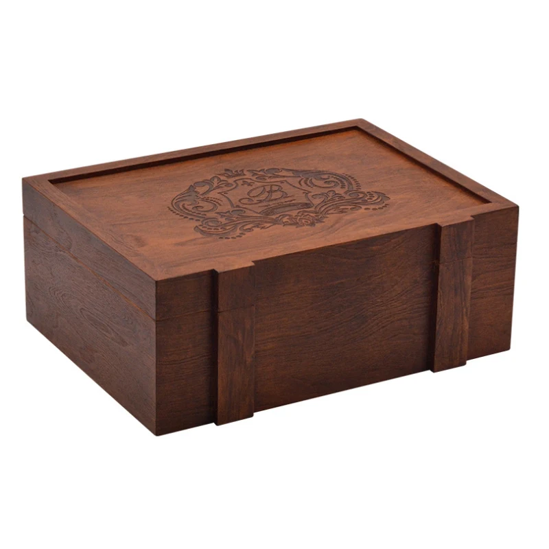 
Customized wholesale wood package box with logo 