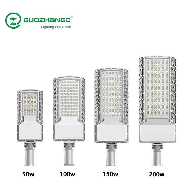 180lm/w 5 years warranty professional full power smart LED street light IP66 aluminum 50w 100w 150w 200w  LED street light