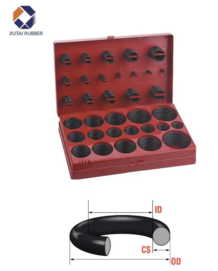 XUTAI Factory Customized American AS568EK Metric Size Japanese P, G O Ring Kit 46 sizes 690PCS O-Rings