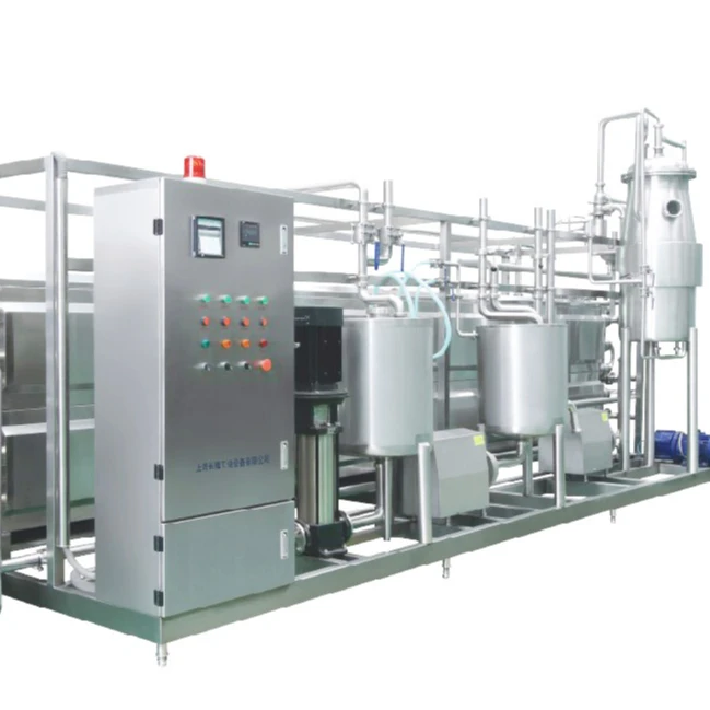 1000L cream Pasteuriser   Pasteurized Milk Production Line   Milk Flash Pasteurisation