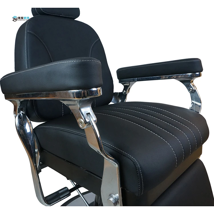Foshan salon furniture leisure barbershop chairs classic heavy duty portable barber chairs
