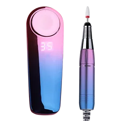 CometNails Professional Manufacture R&D 35000rpm Rechargeable Salon Electric Manicure Nail Polishing File Drill Machine