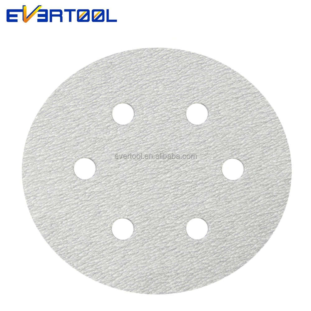 EVERTOOL Sanding Disc Orbit Hook&Loop Woodworking Sander Sand Paper Discs Grit Sand