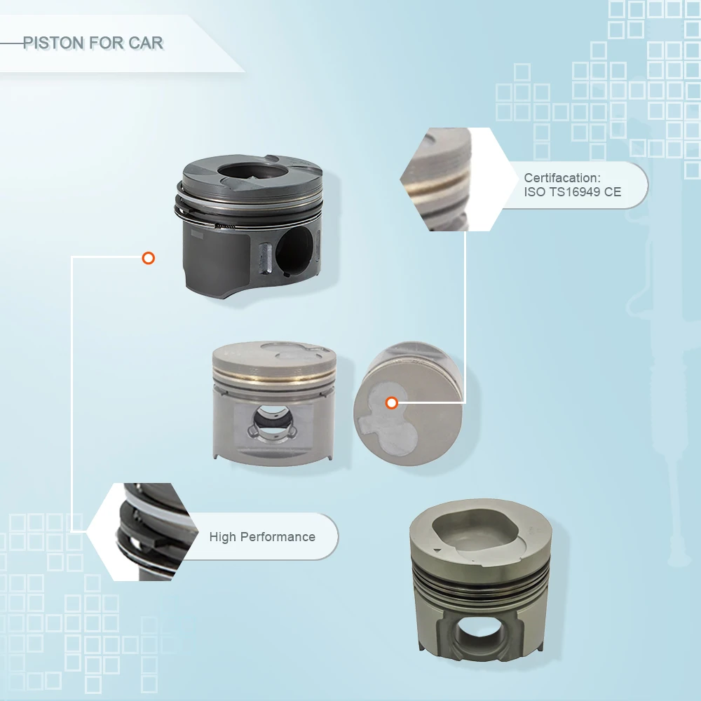 CNWAGNER ring engine piston set for Toyota COROLLA AVENSIS CELICA 1ZZFE DOHC 1.8L 16V L4 STD 13101-22031