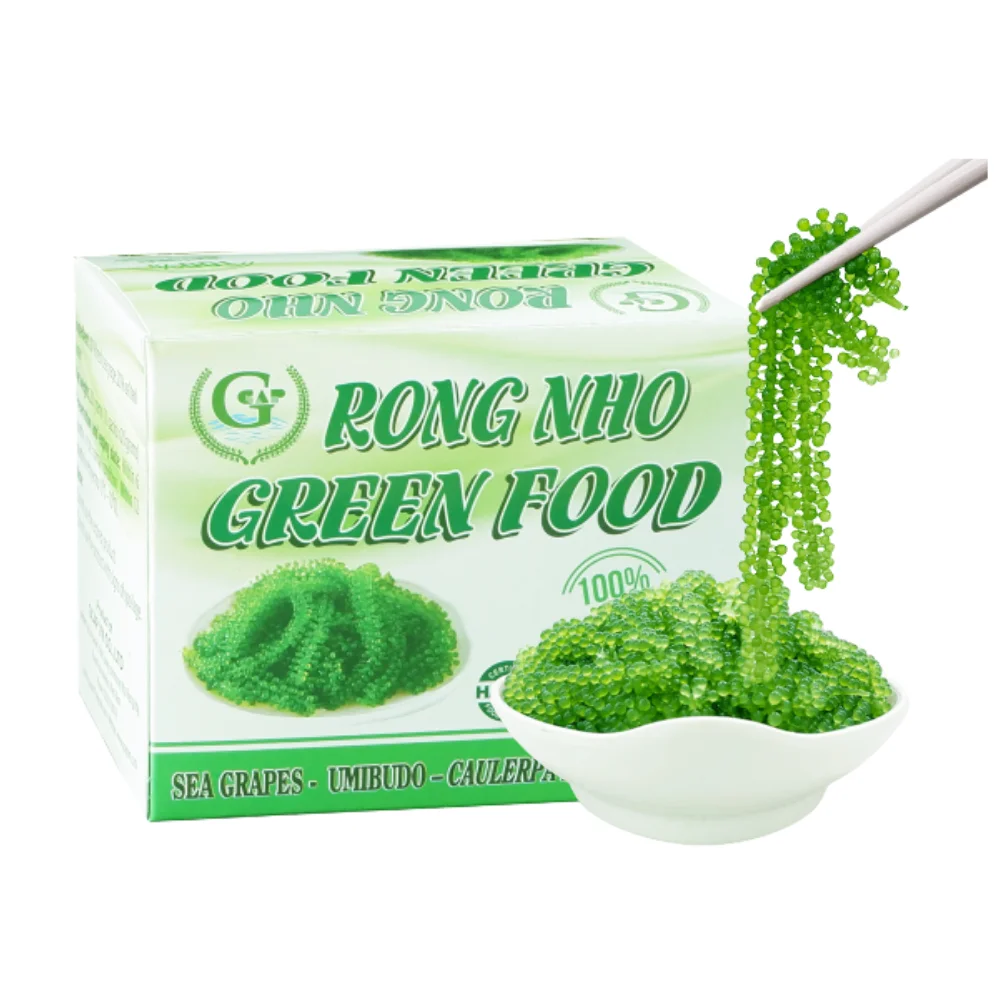 Organic Sea Grapes Dried Seaweed Fast Delivery ISO Certified Halal Certified Fresh Sushi Nori Carton Box Manufactured Vietnam