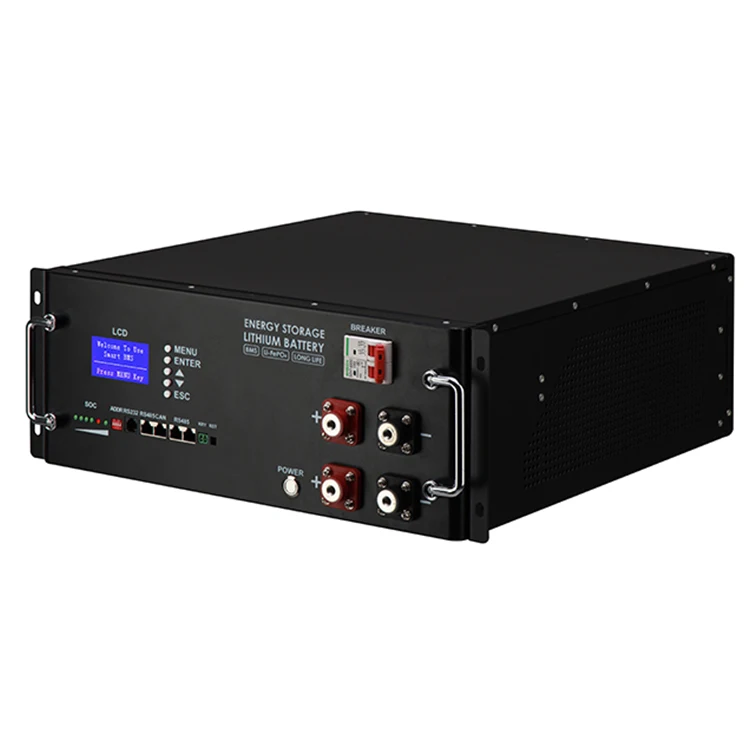 48V 51.2V Stackable Lithium Iron Storage Battery Easy Install Save Space and High Cost Effective Option