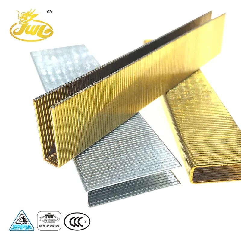 Utype Nail Furniture Sofa Staple Tenacity Durable U-Type Nail Fastener 18 Gauge Brad Nails