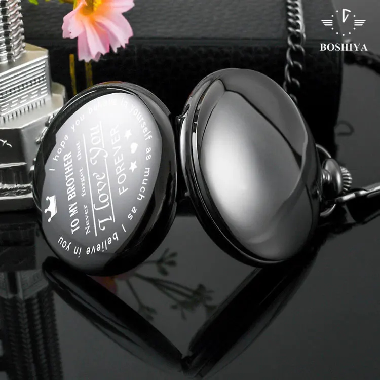 2023 laser custom pocket watches old pocket watch pocket watch chain