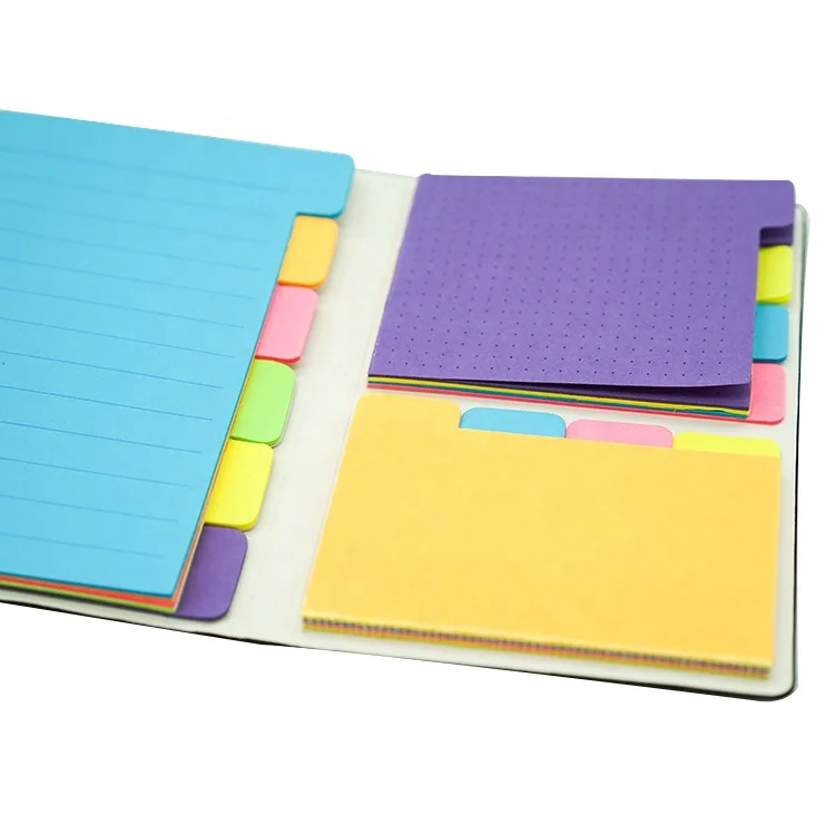 custom logo sticky notes memo pad adhesive sticky notes