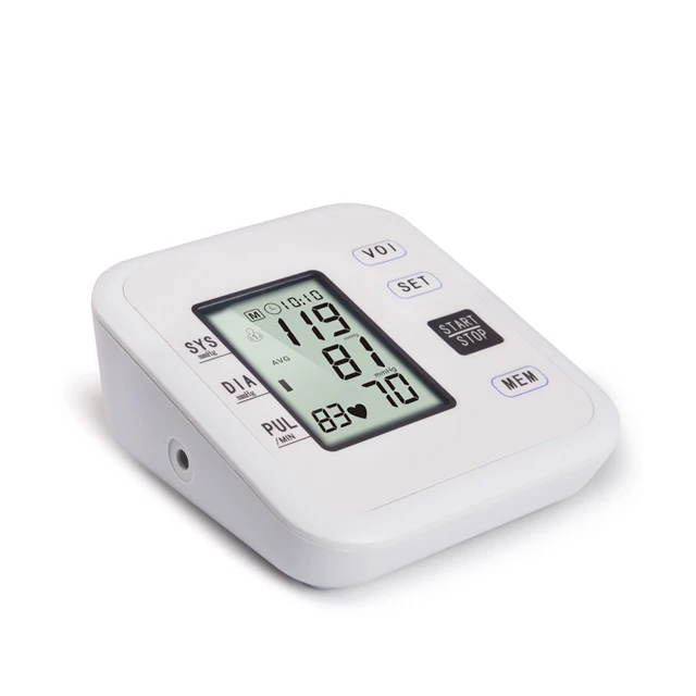 
Hot sales infant bp machine automatic talking clock alarm with fuzzy logic digital manual blood pressure monitor 