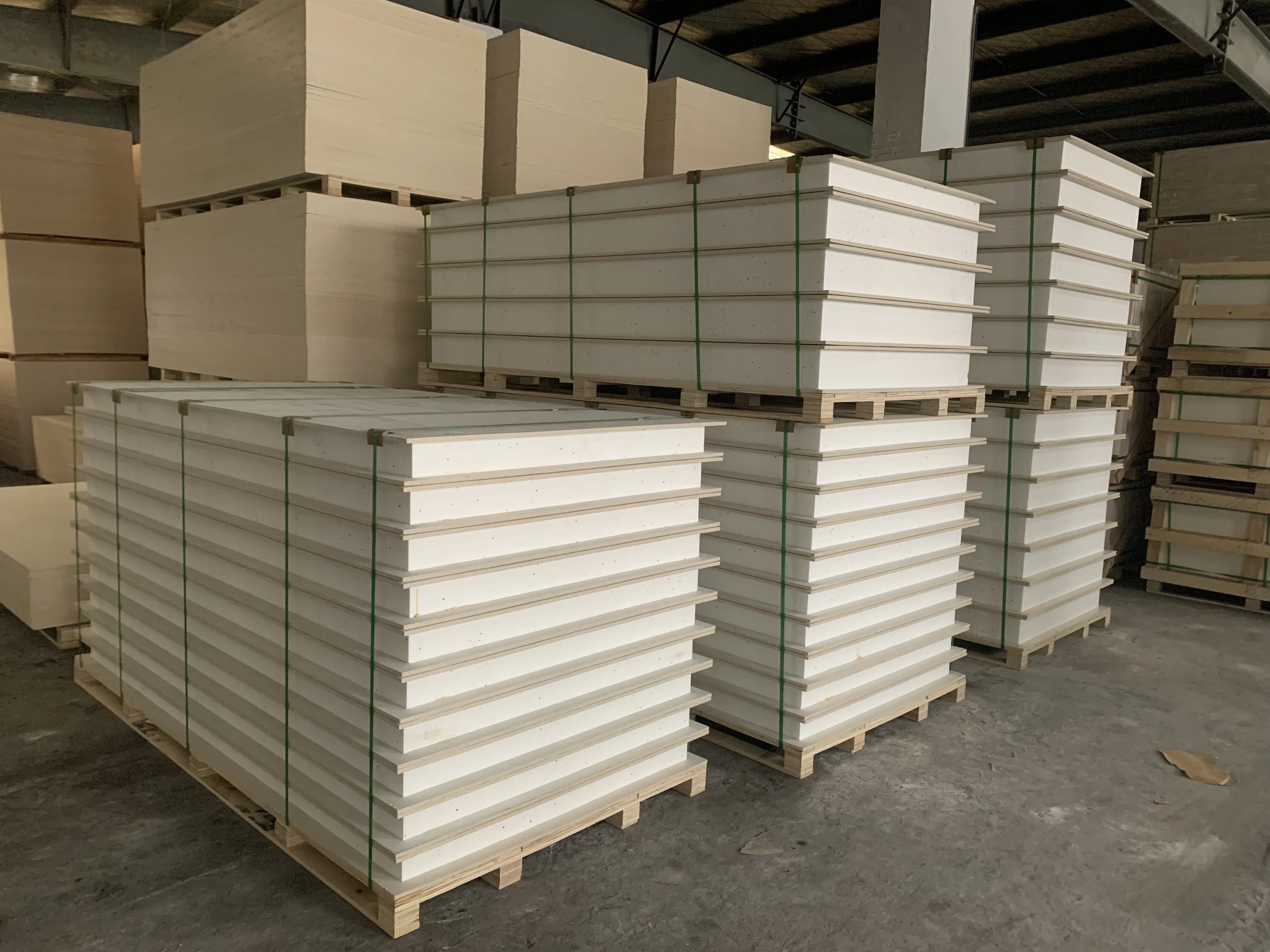 Decorative Eps/Xps/Pu Fiber Cement Board Sandwich Panel For Mgo Sip Panel House