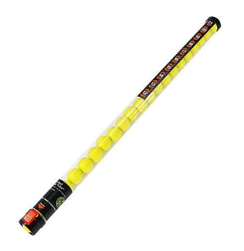 Factory Supply  Transparent Plastic Golf Ball Retriever Picker Grabber with 21 pcs Practice PU Balls Packer