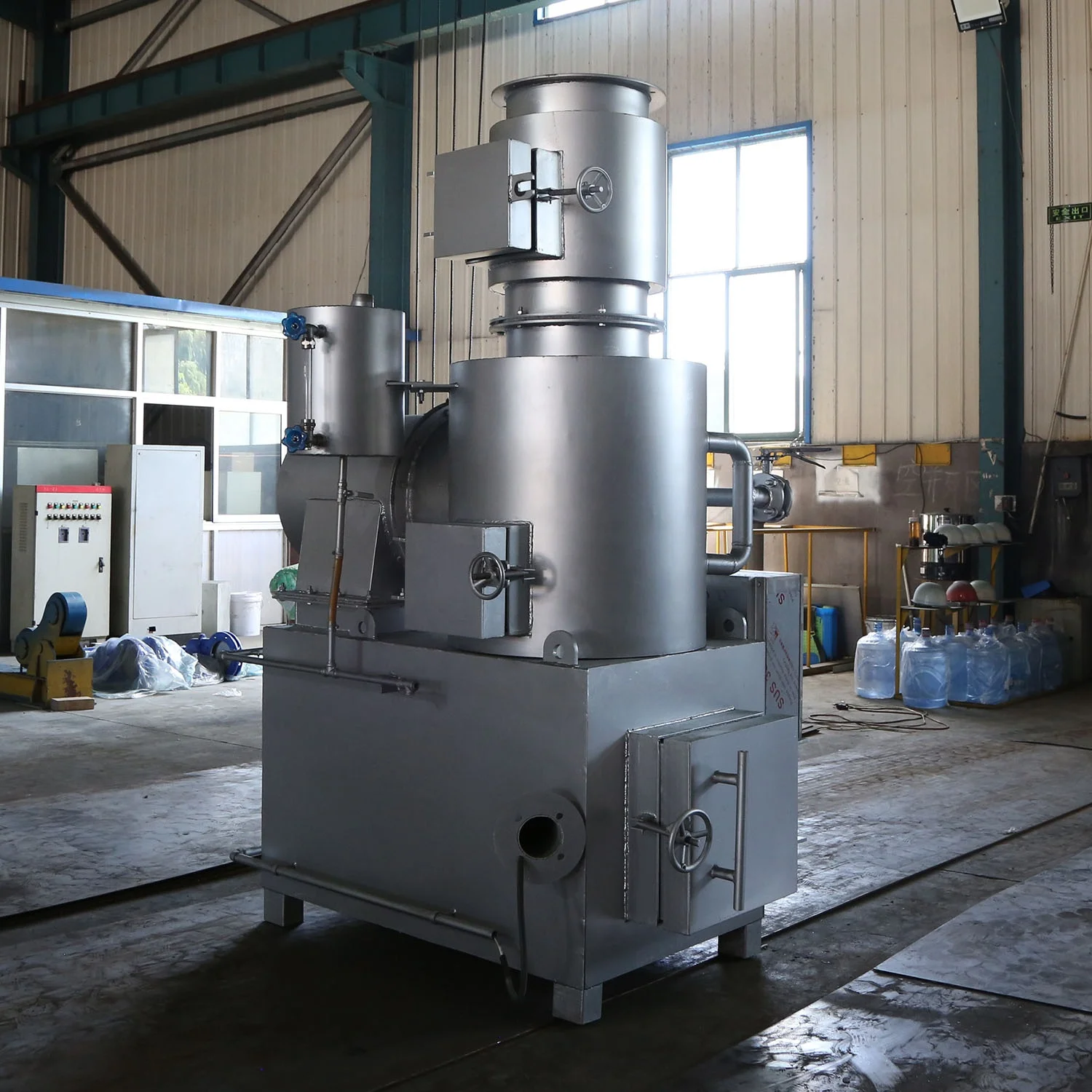 smokeless dual chamber clinical Hospital medical waste incinerator factory manufacturer with CE ISO