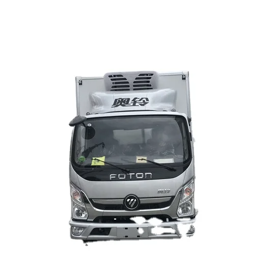 Foton Mini Chassis Refrigerated Trucks for Sale High Efficiency Mobile Refrigerator Unit