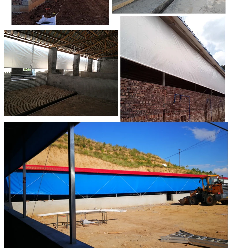 
CUSTOMIZED BARN CURTAINS Screens & Tarps Sturdy Built Calf Palor Nursery Curtains FOR DAIRY BARN 