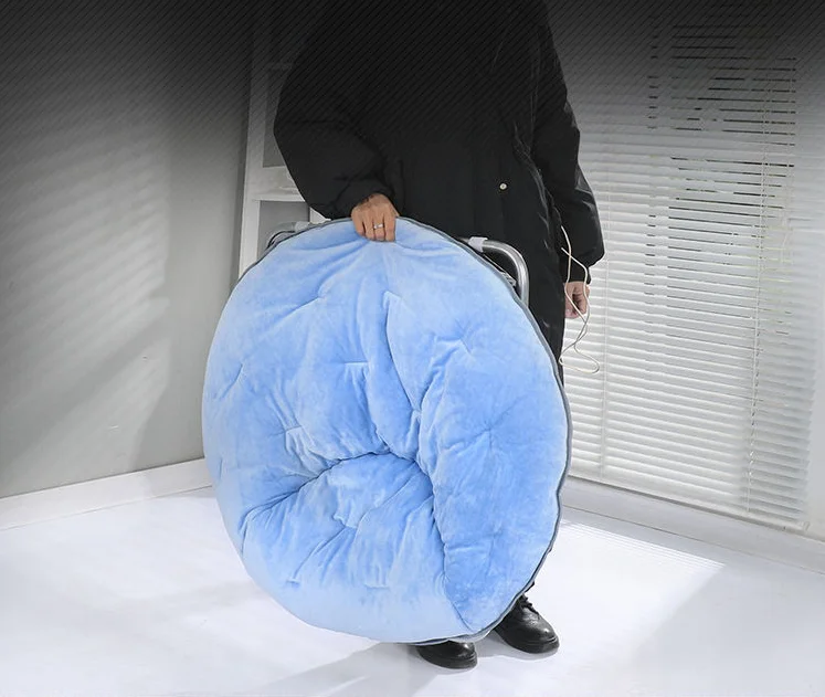 
Portable Lounge Bean Bag Living Room Velvet Chair Folding chairs 