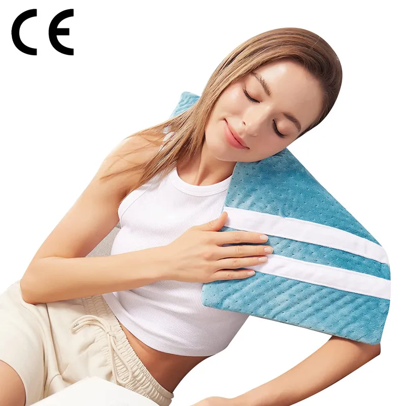 CE Certificated Hot in UK EU  6 Speed Adjustable Temperature SafeSuper Soft Warm Heating Electric Blanket UK Standard