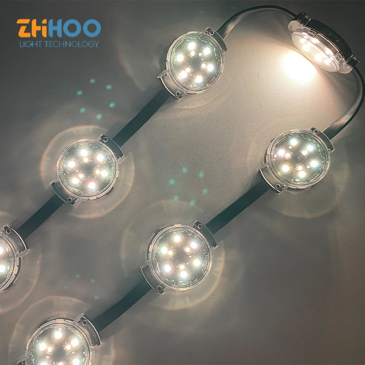Адресуемый 50 мм DMX512 RGBW светодиодный пиксельный свет проектный инженерный точечный источник света настраиваемый
