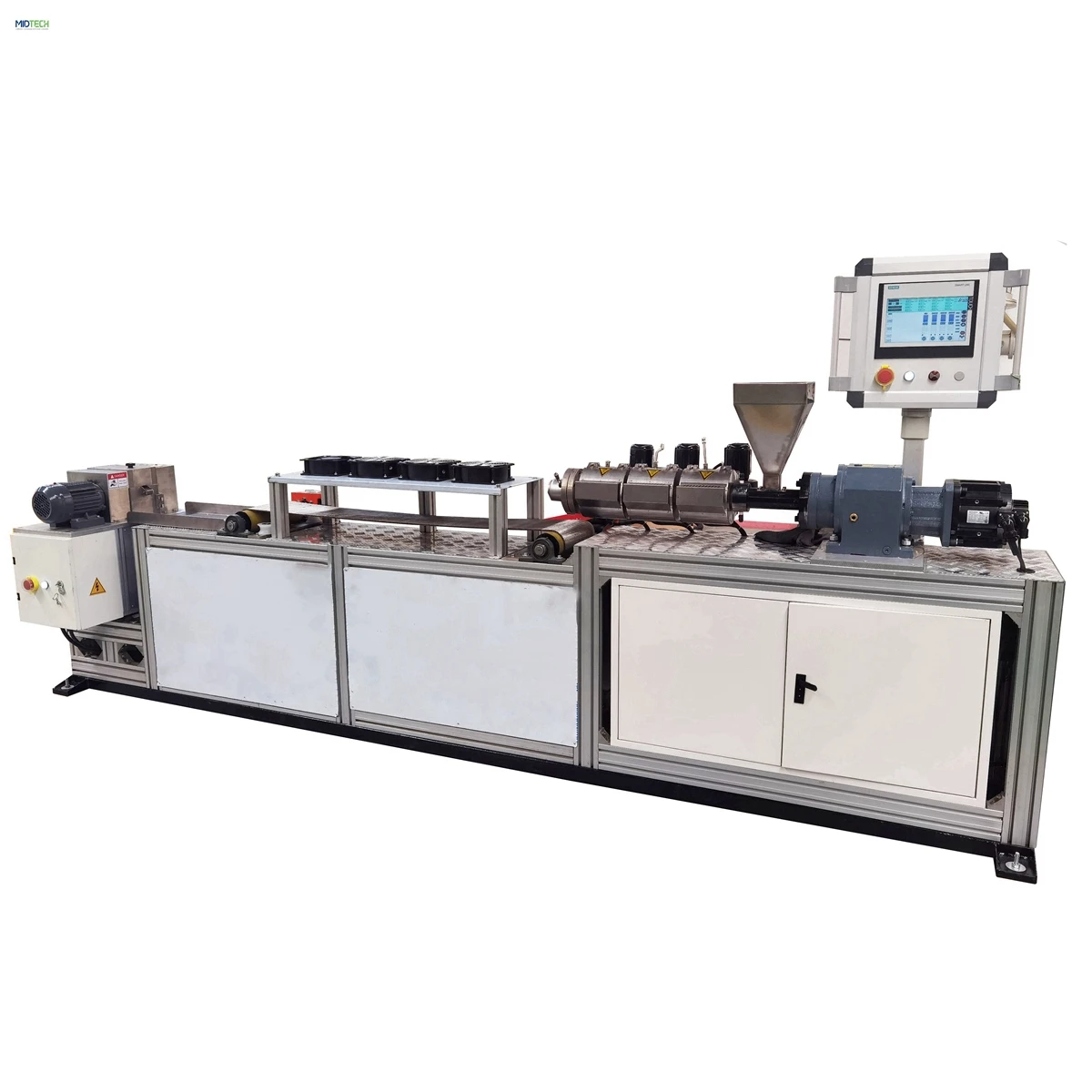 Plastic Air cold Lab Mini Laboratory Sj25 Screw Extruder granulator Extrusion Machine