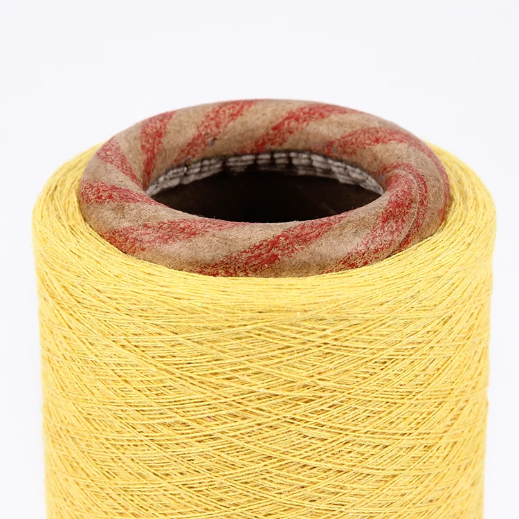 wholesale yarn open end regenerated cotton blended yarn TC knitting yarn