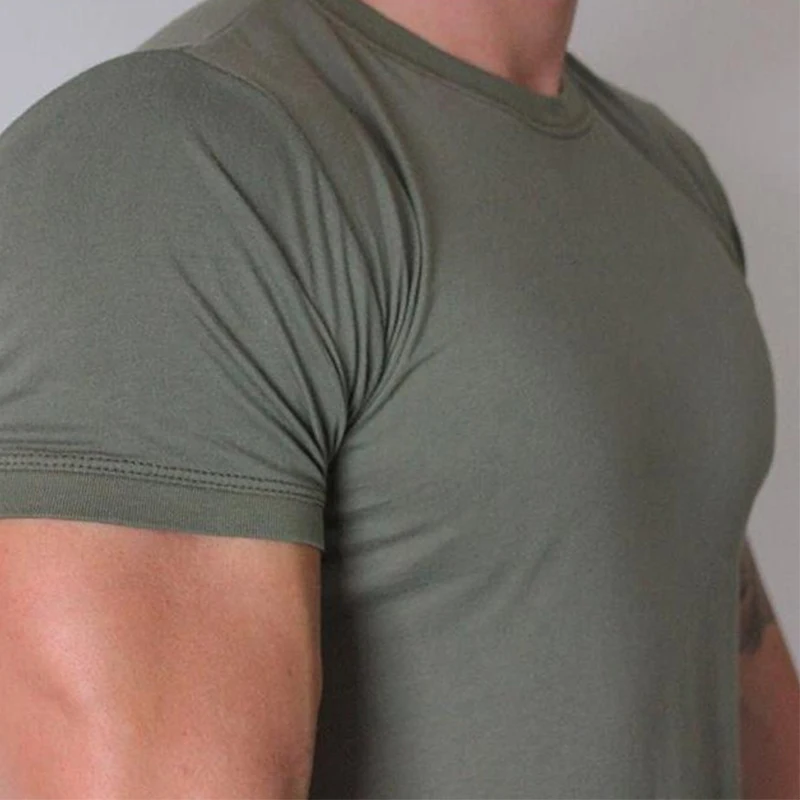 Supplies Wholesale Mens Sport Tshirt Organic Cotton Workout Sports Training T Shirt Manufacturers In Usa/