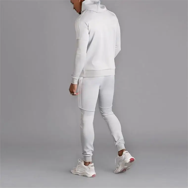 high quality track suits men sport tracksuit latest fashion 2 piece men s sweatsuit sets bulk sweat suits custom logo