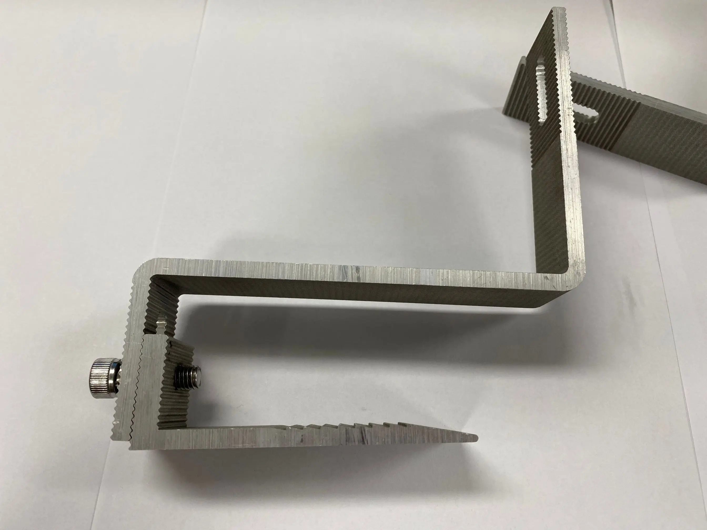 Wholesale adjustable PV Solar Aluminum Roof Hook For PV Tile Roof Mounting ajustable hook solar pitched tile