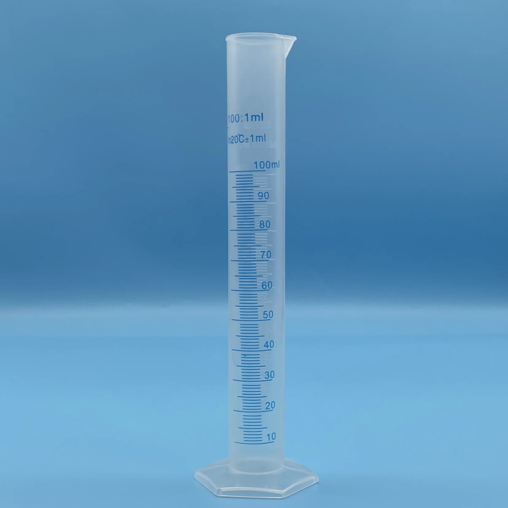 Lab Plastic Function of Measuring Cylinder High quality clear plastic measuring cup