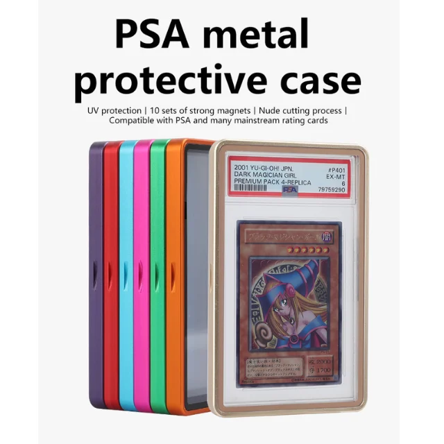 Graded Card Display Case Holder Bgs Tcg Mtg Sport Pokem0n Grading bumper guard SlabMags for psa graded cards