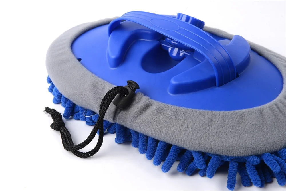 
Car Care Tools Chenille Microfiber Car RV Wash Dip Mop Removeable Head 