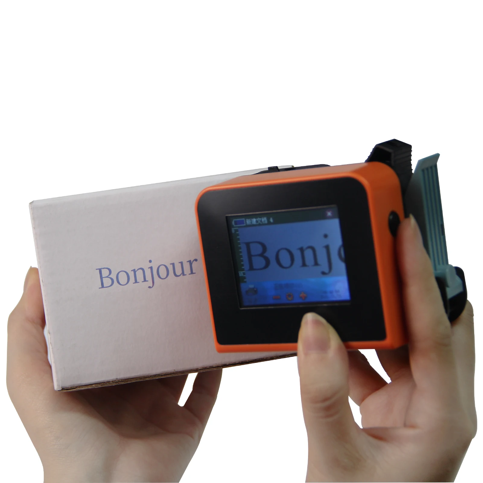 Handheld Touch Screen Label Inkjet USB QR Printer