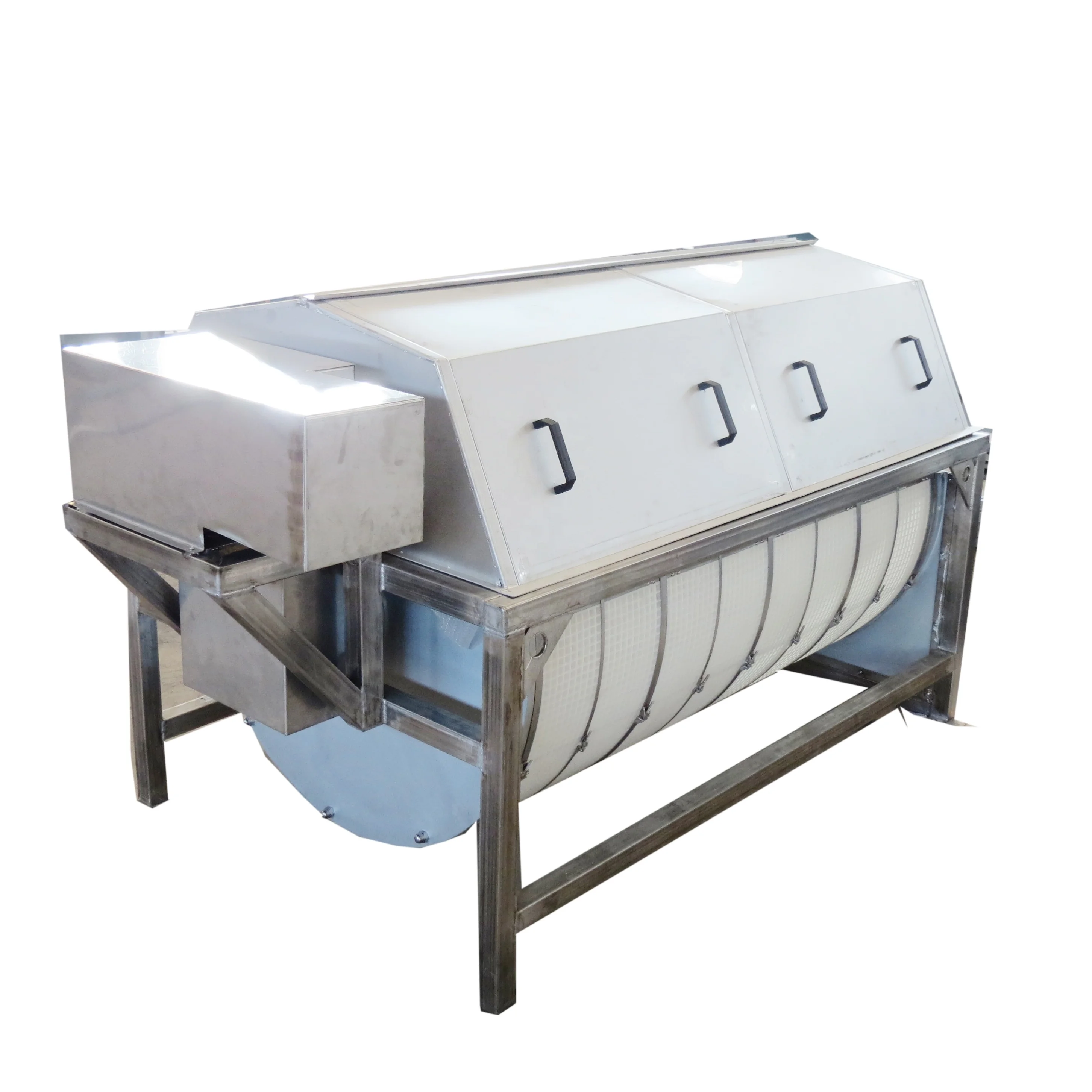 
 Микробарабанный фильтр для пруда, барабанный фильтр из нержавеющей стали для аквакультуры  