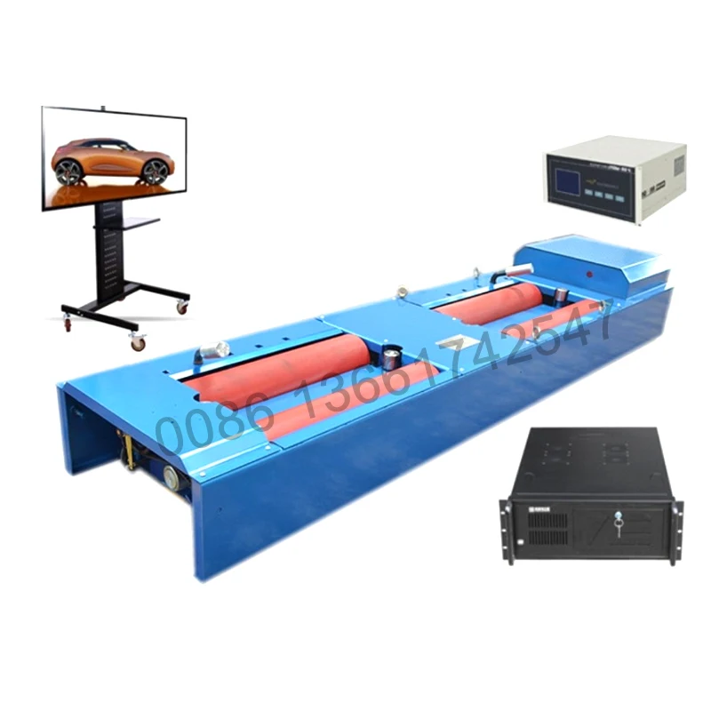 UE-ASM-3 car inspection line Emission test line of steady state working method brake test equipment