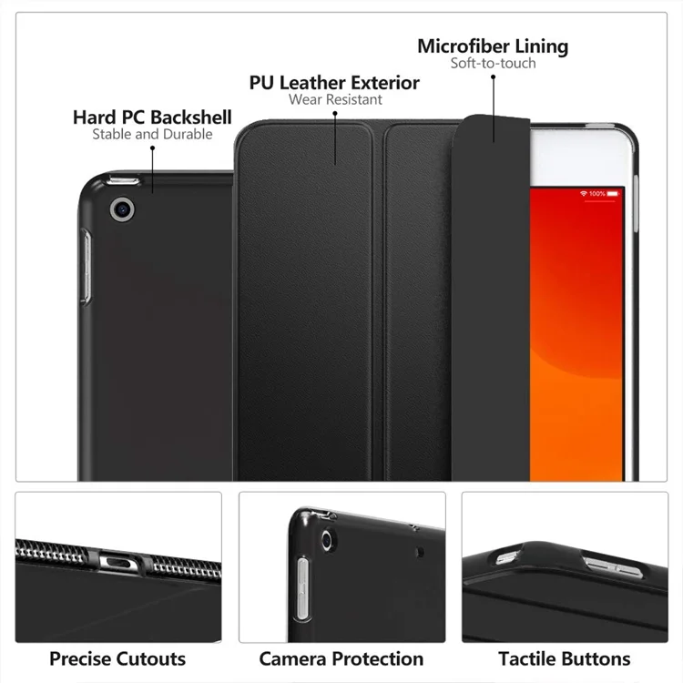 
2019 shockproof case 3 in 1 for iPad mini 5 tablet case with pencil holder covers 9.7inch 