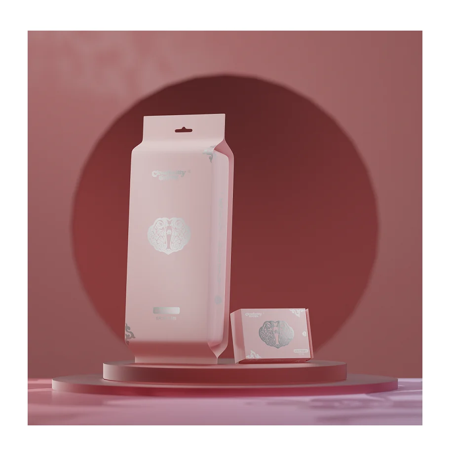 custom wholesale stock plant fiber natural spun lace non woven  cleansing mini intimate wipes wet