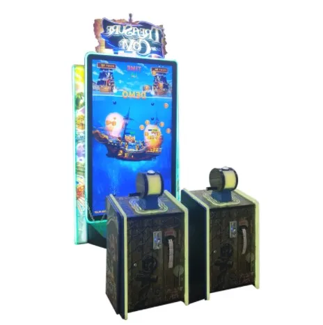 Coin Operated Arcade Treasure Cove Go Fishing Video Game Machine|Amusement Park Simulator Upright Game For Game Center
