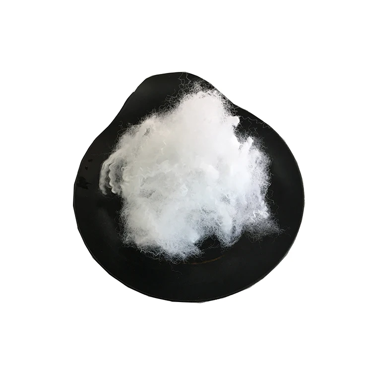 Поставка от производителя, переработанное соевое Полиэфирное штапельное волокно для наполнения подушек, игрушек, наполняющее волокно